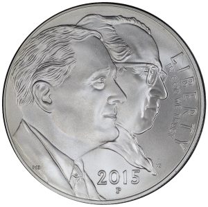 2015-P March of Dimes Commemorative $1 Silver Uncirculated OGP