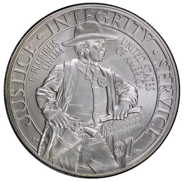 2015-P United States Marshals Service Commemorative $1 Silver Uncirculated OGP