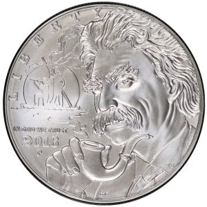 2016-P Mark Twain Commemorative $1 Silver Uncirculated OGP