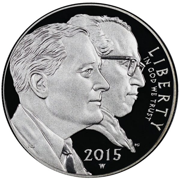 2015-W March of Dimes Commemorative $1 Silver Proof OGP