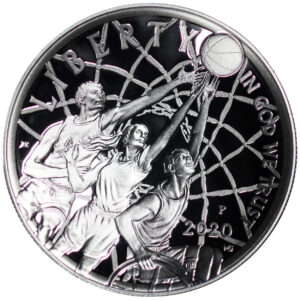 2020-P Basketball Hall of Fame Commemorative $1 Silver Proof OGP