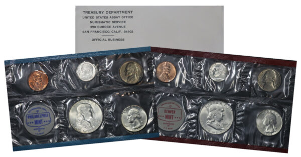1962 Uncirculated U.S. Mint Set
