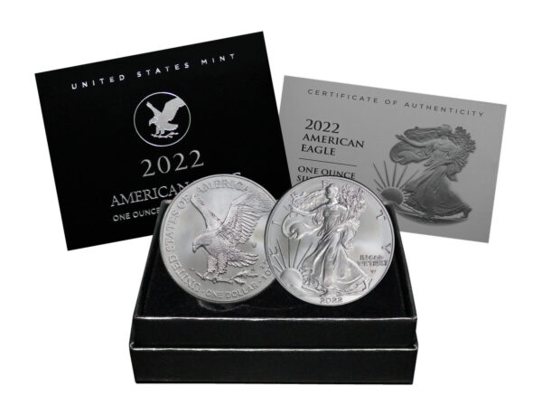 2022-W Uncirculated Burnished American Silver Eagle