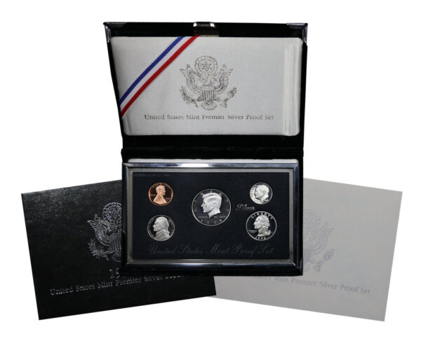 1998-S United States Mint Premier Silver Proof Set