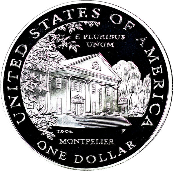 1999-P Dolley Madison Commemorative $1 Silver Proof OGP - Image 2