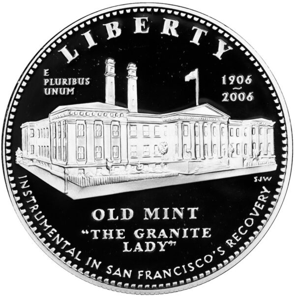 2006-S San Francisco Old Mint Commemorative $1 Silver Proof OGP