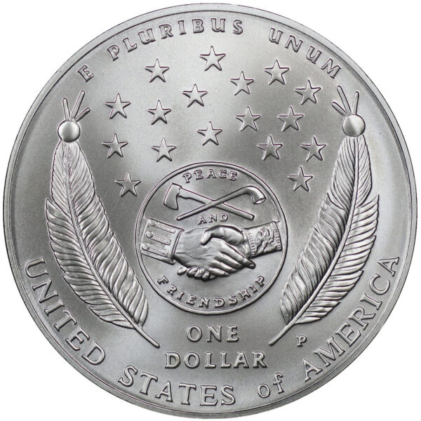 2004-P Lewis and Clark Bicentennial Commemorative $1 Silver Uncirculated OGP - Image 2