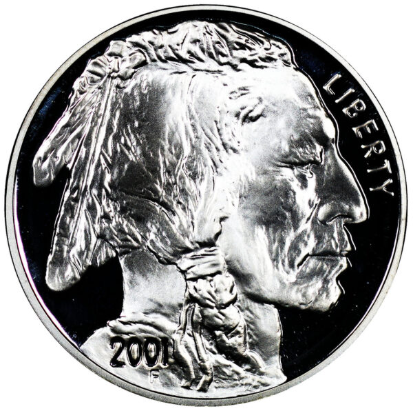 2001-P American Buffalo Commemorative $1 Silver Proof OGP