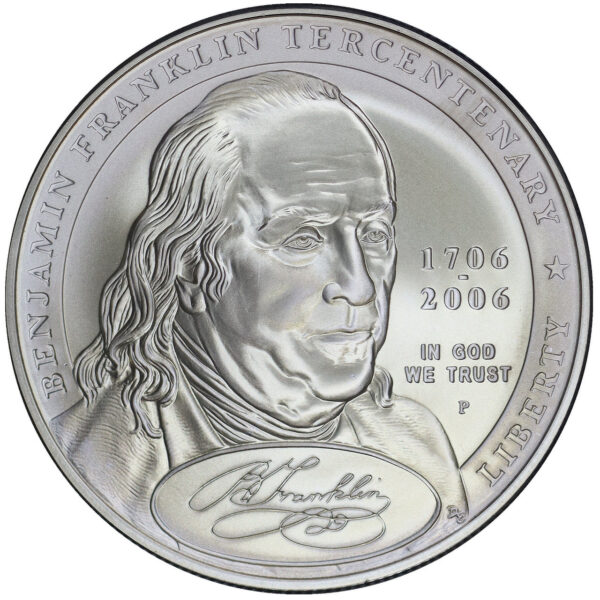 2006-P Benjamin Franklin Commemorative $1 Silver Uncirculated OGP