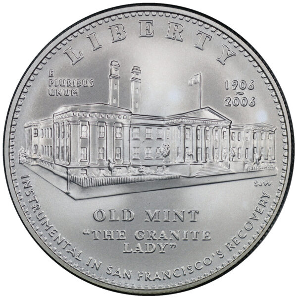 2006-S San Francisco Old Mint Commemorative $1 Silver Uncirculated OGP