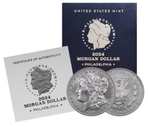 2024-P Morgan Dollar BU With Box & COA
