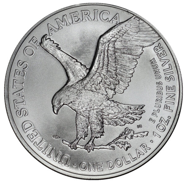 2025 American Silver Eagle BU - Image 2