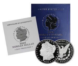 2025-S Morgan Dollar Proof With Box & COA