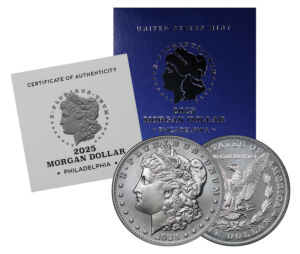 2025-P Morgan Dollar BU With Box & COA