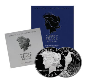 2024-S Peace Dollar Proof With Box & COA