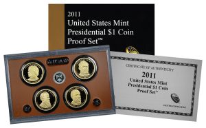 2011-S United States Mint Presidential $1 Proof Set