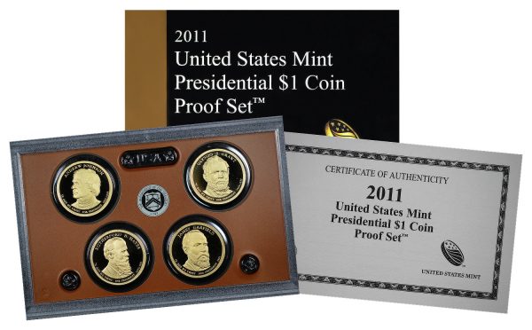 2011-S United States Mint Presidential $1 Proof Set